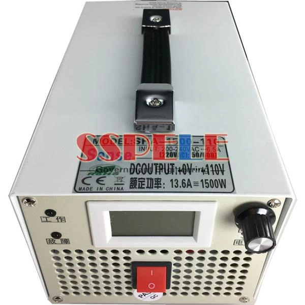 1500W 0-12VDC 125A Output Adjustable Switching Power Supply
