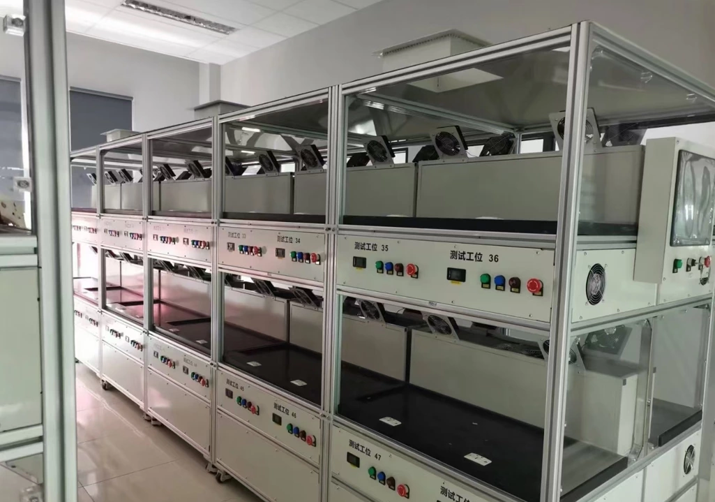 Kitchen Appliances Aging Test Line Equipment with PLC Customized Design